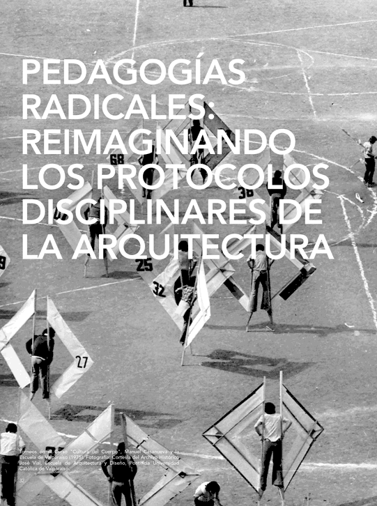 Portada pedagogías Radicales: Reimaginando los protocolos disciplinares de la arquitectura